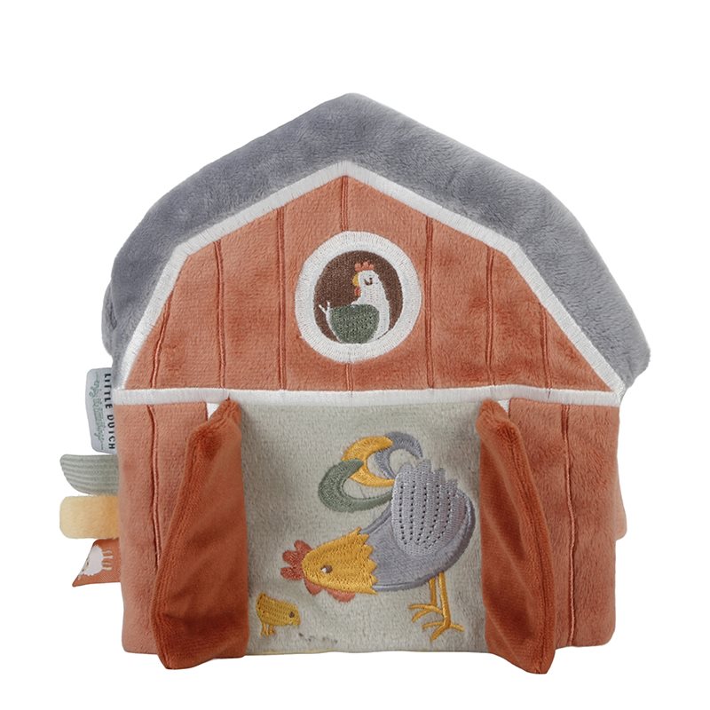 Livre tissu d'activités Little Farm Little Dutch