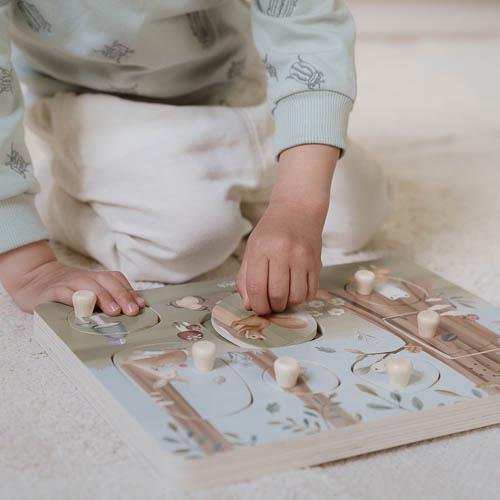 Puzzle sonore Forest Friends vu de dessus