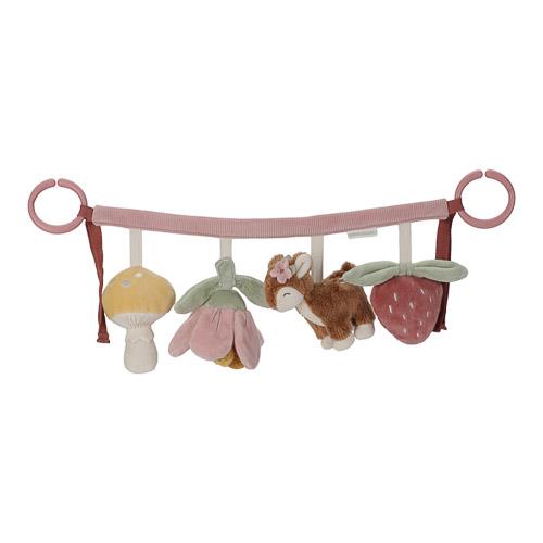 Chaîne d'activités pour poussette Fairy Garden Little Dutch