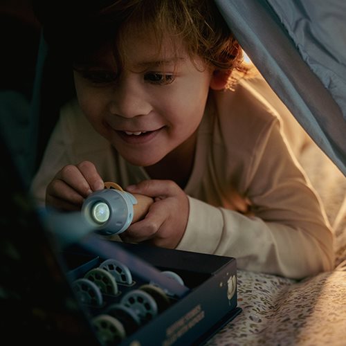 Coffret lampe à histoires Forest Friends avec disques