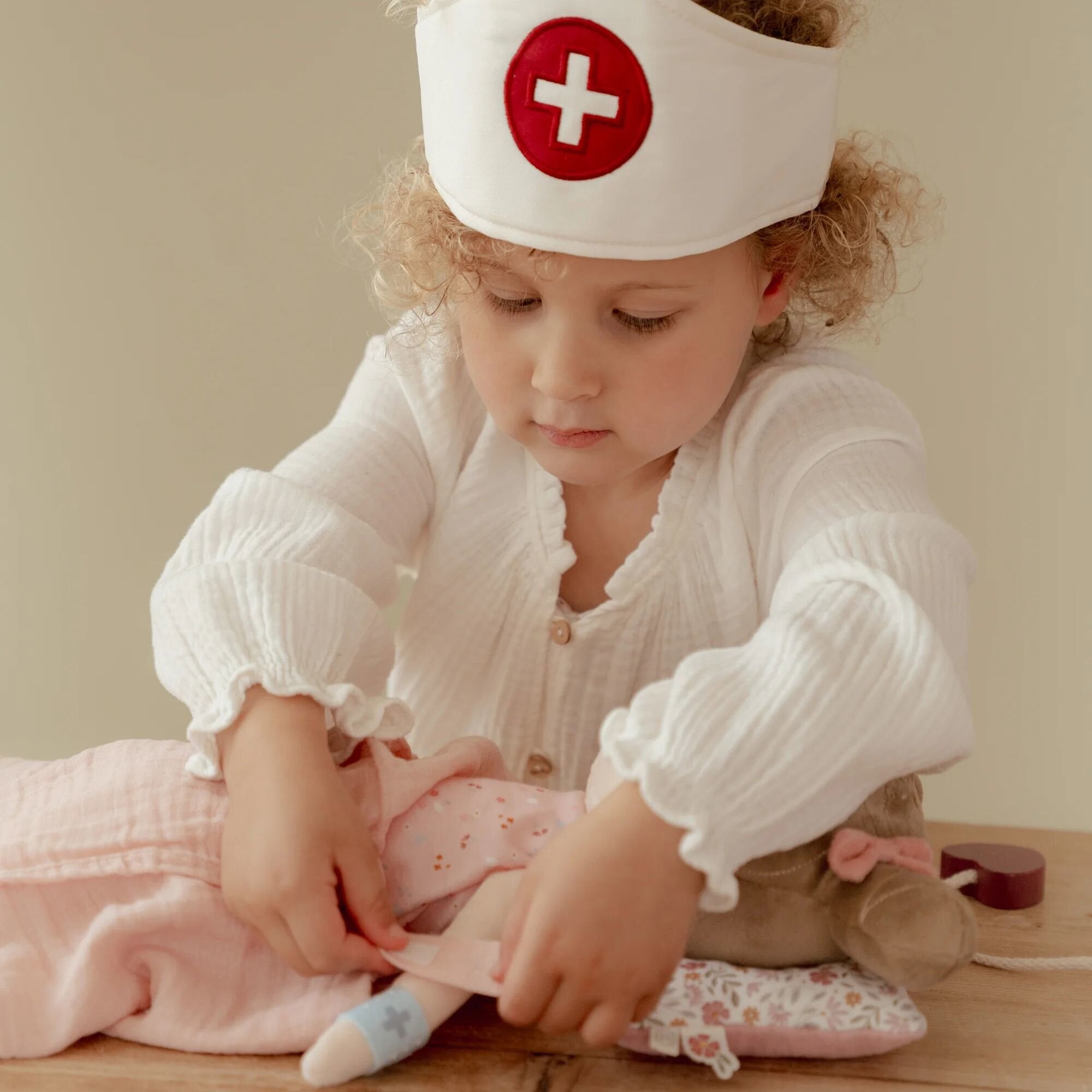 Trousse en tissu de la mallette de docteur Little Dutch