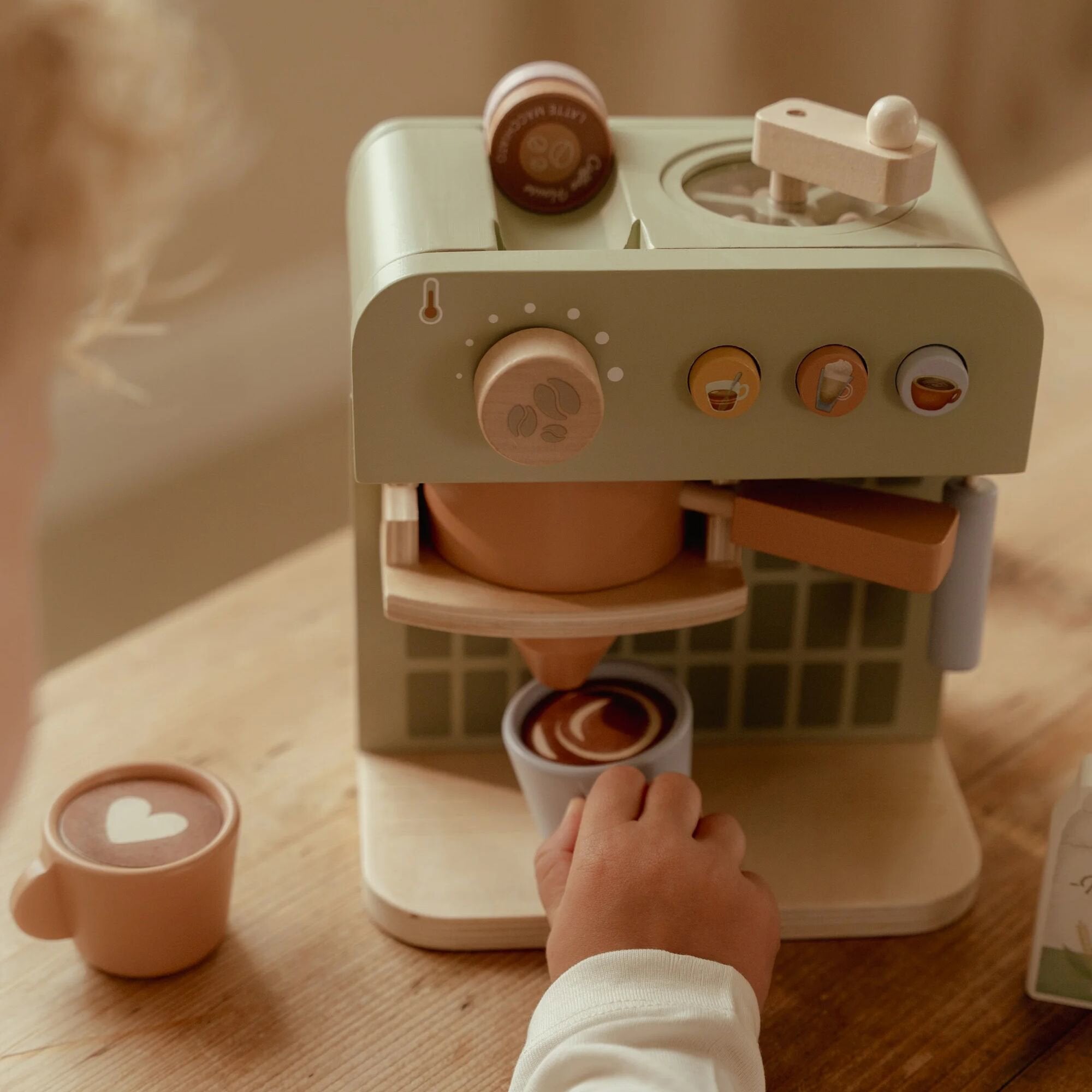 Machine à café en bois Little Dutch