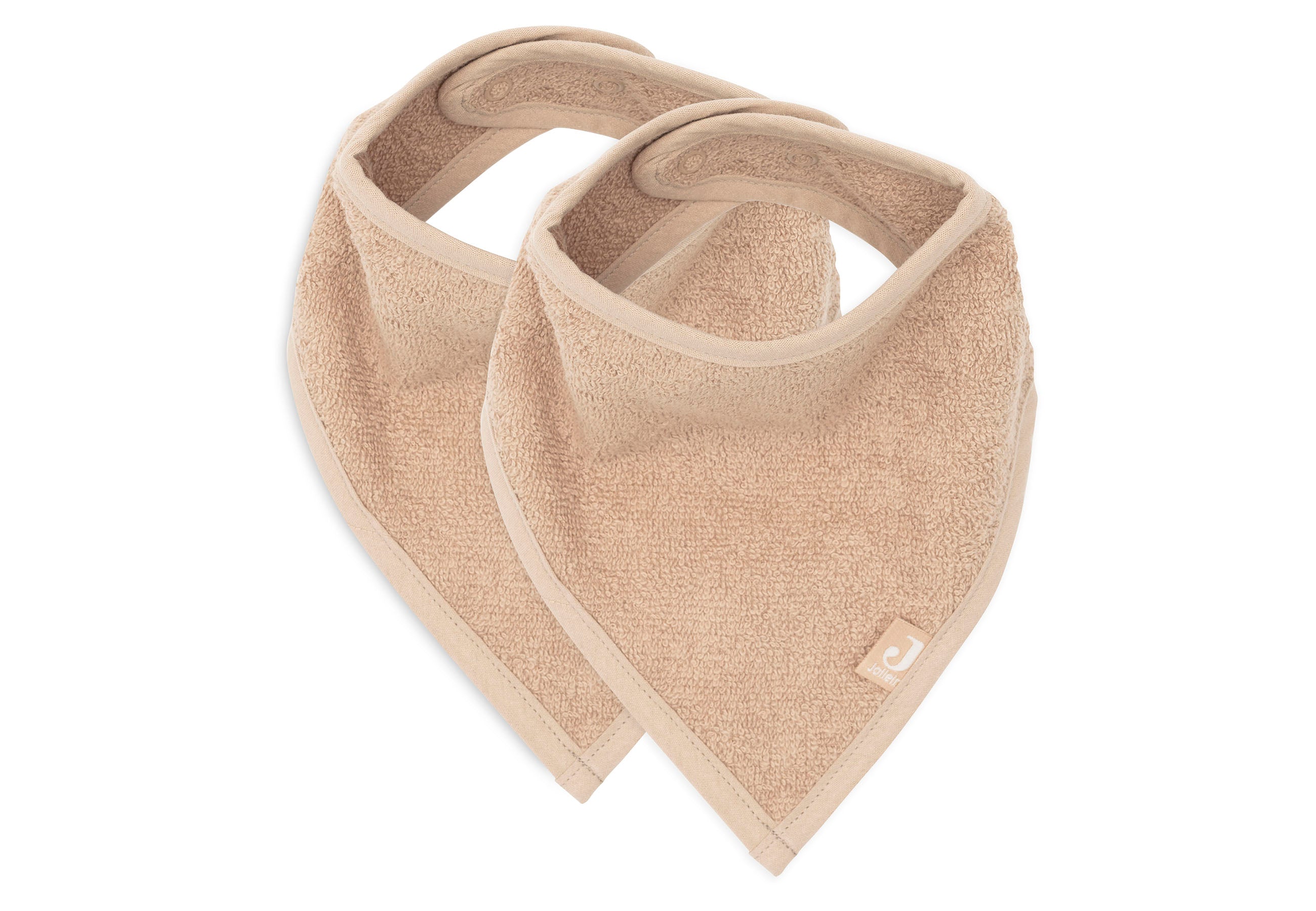 Lot de 2 bavoirs bandana Biscuit Jollein