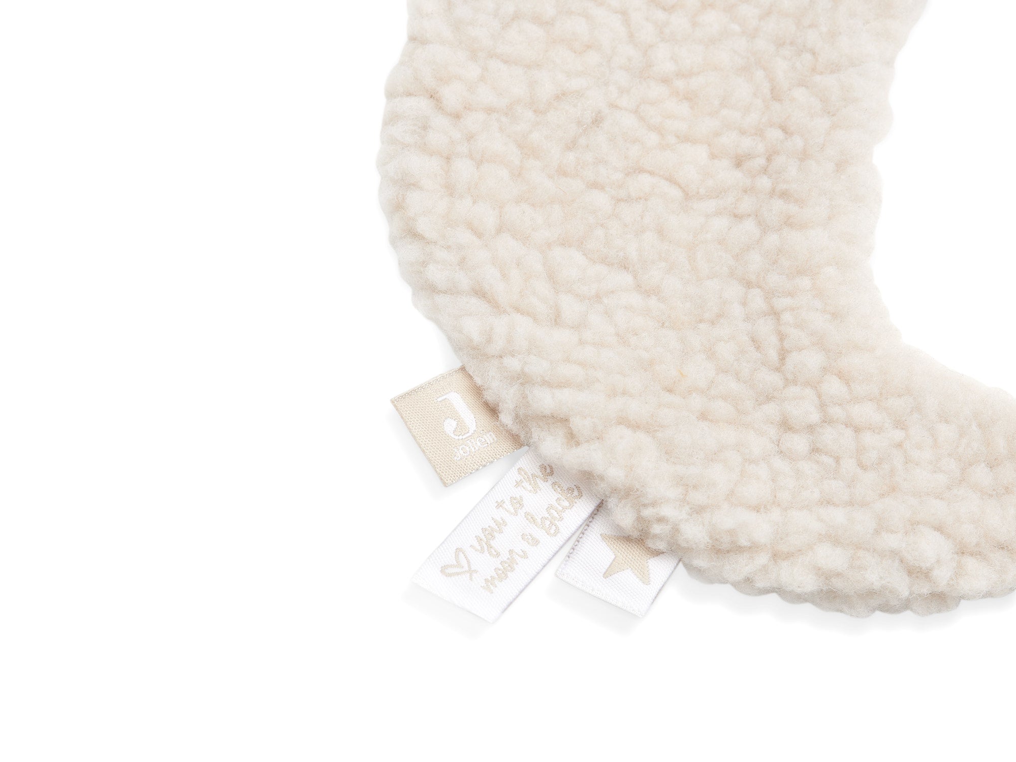 Attache sucette Moon nougat Jollein vue de détail