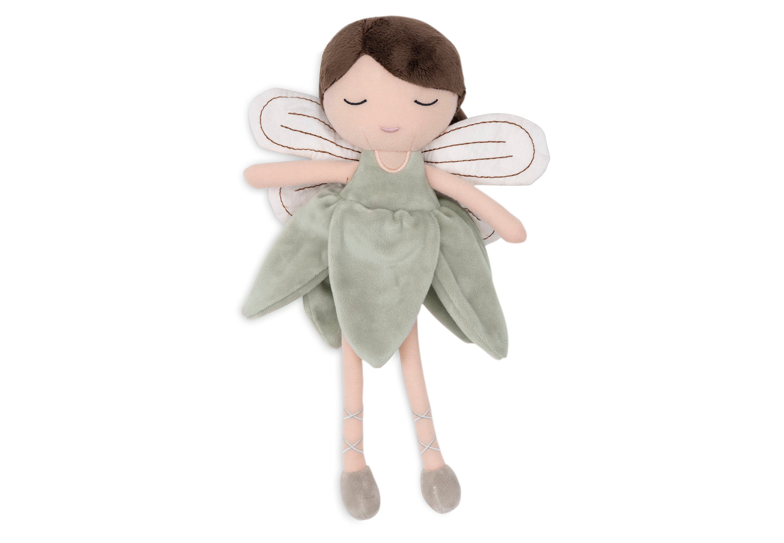 Détail de la peluche fée Livia Jollein