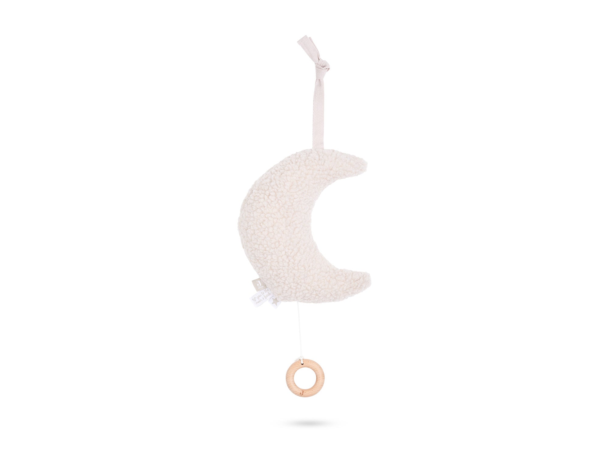 Peluche musicale Moon nougat Jollein