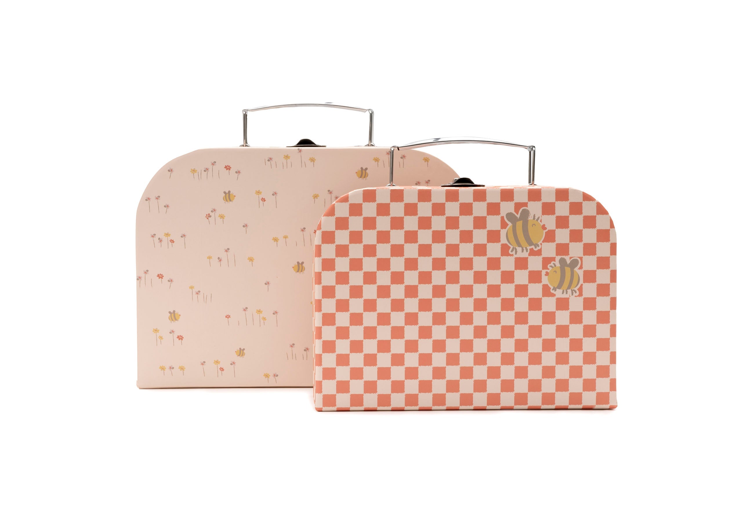Lot de 2 valisettes à jouets Pretty Picnic Jollein