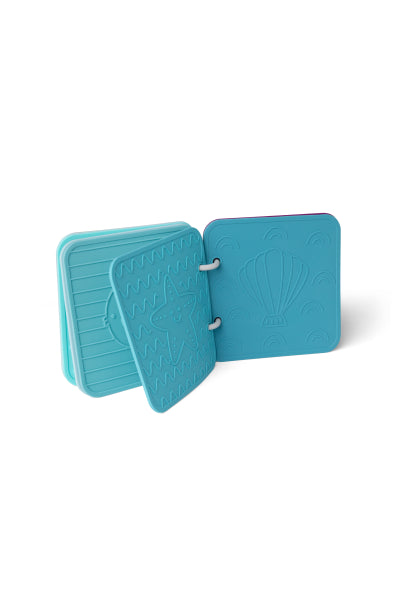 Livre de bain dégradé de bleu