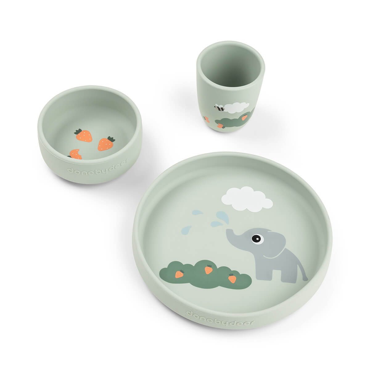 Service de table Stick&Stay - Elphee - Vert
