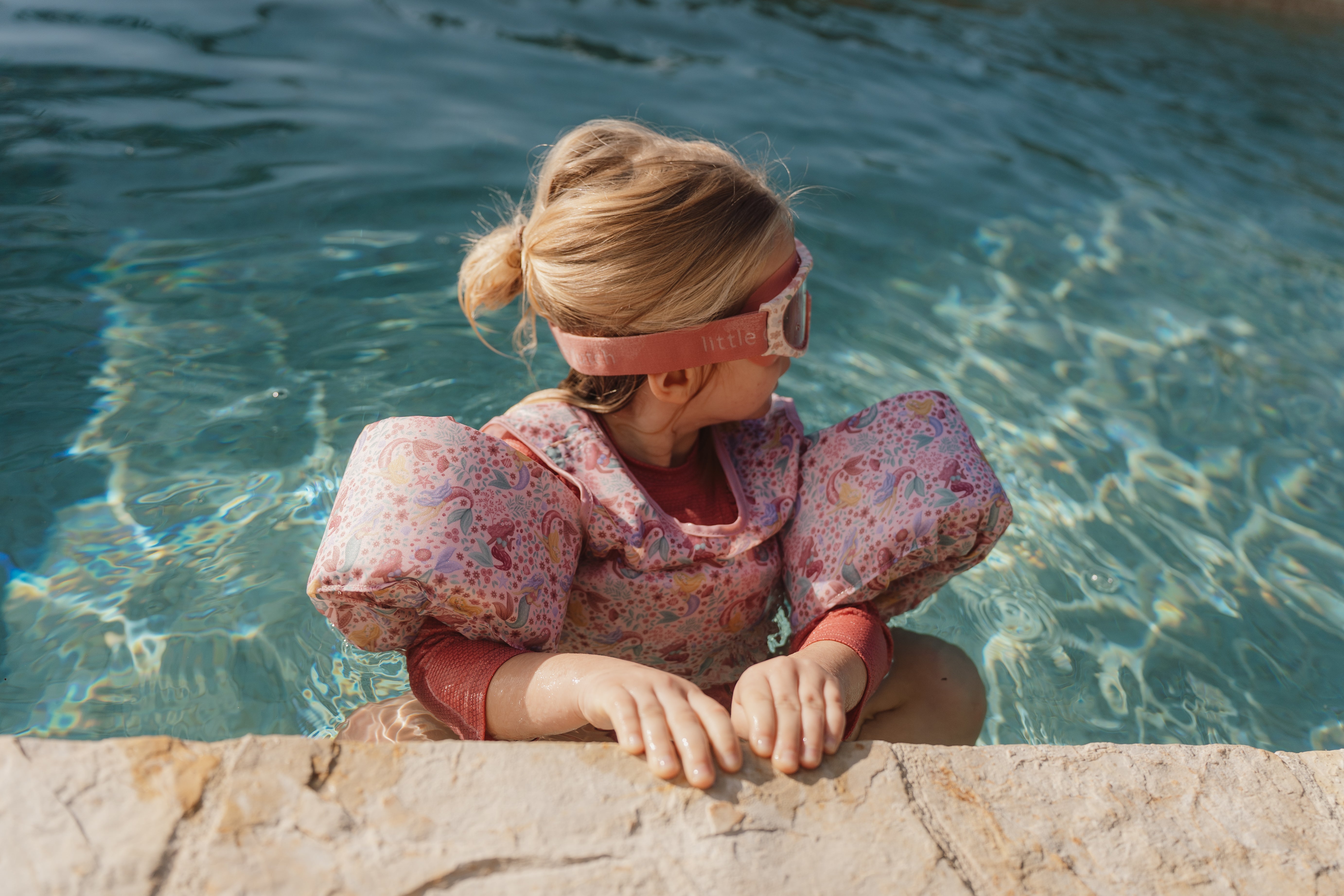 Gilet de natation avec brassards Dreamy Mermaid