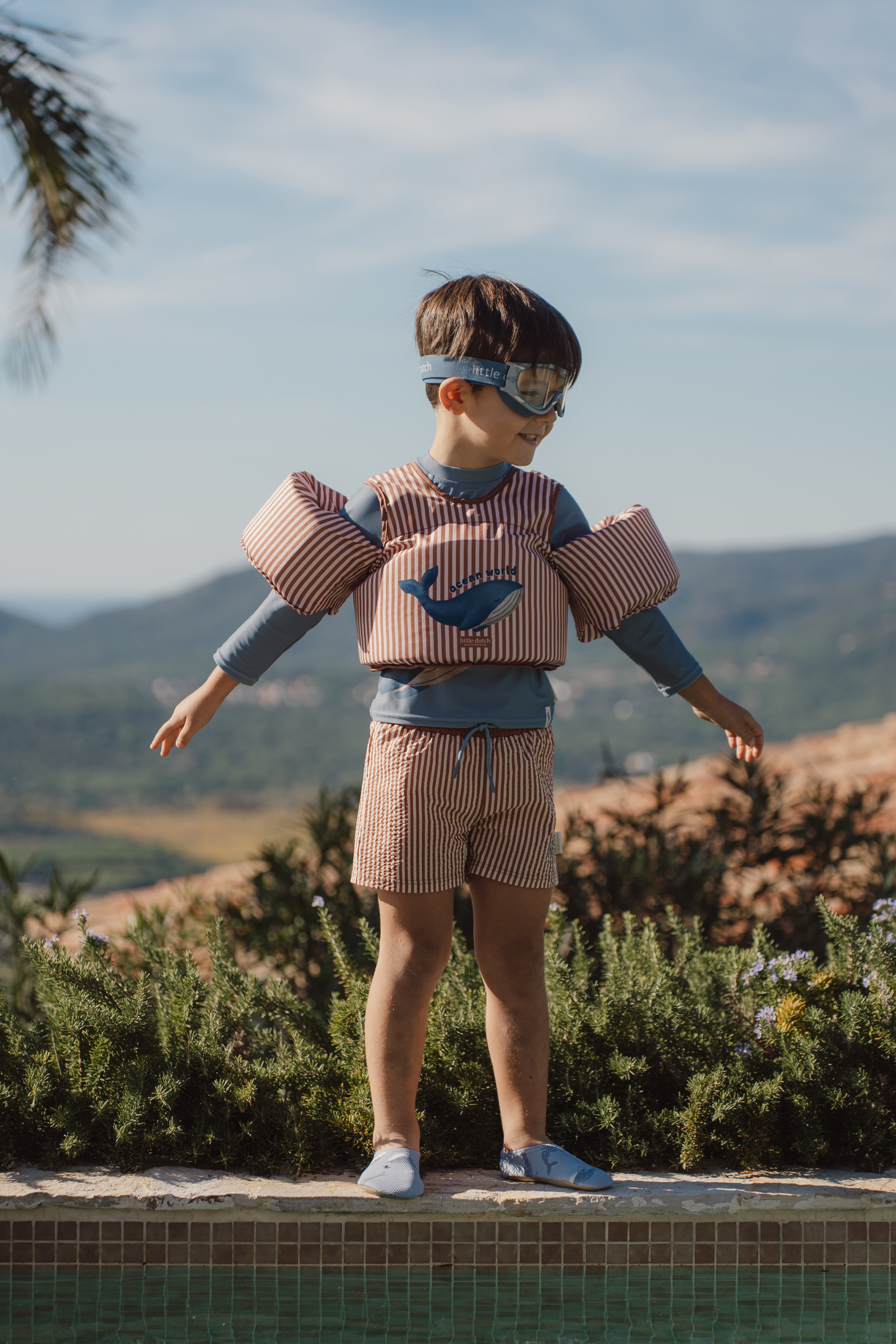 Gilet de natation avec brassards Ocean World