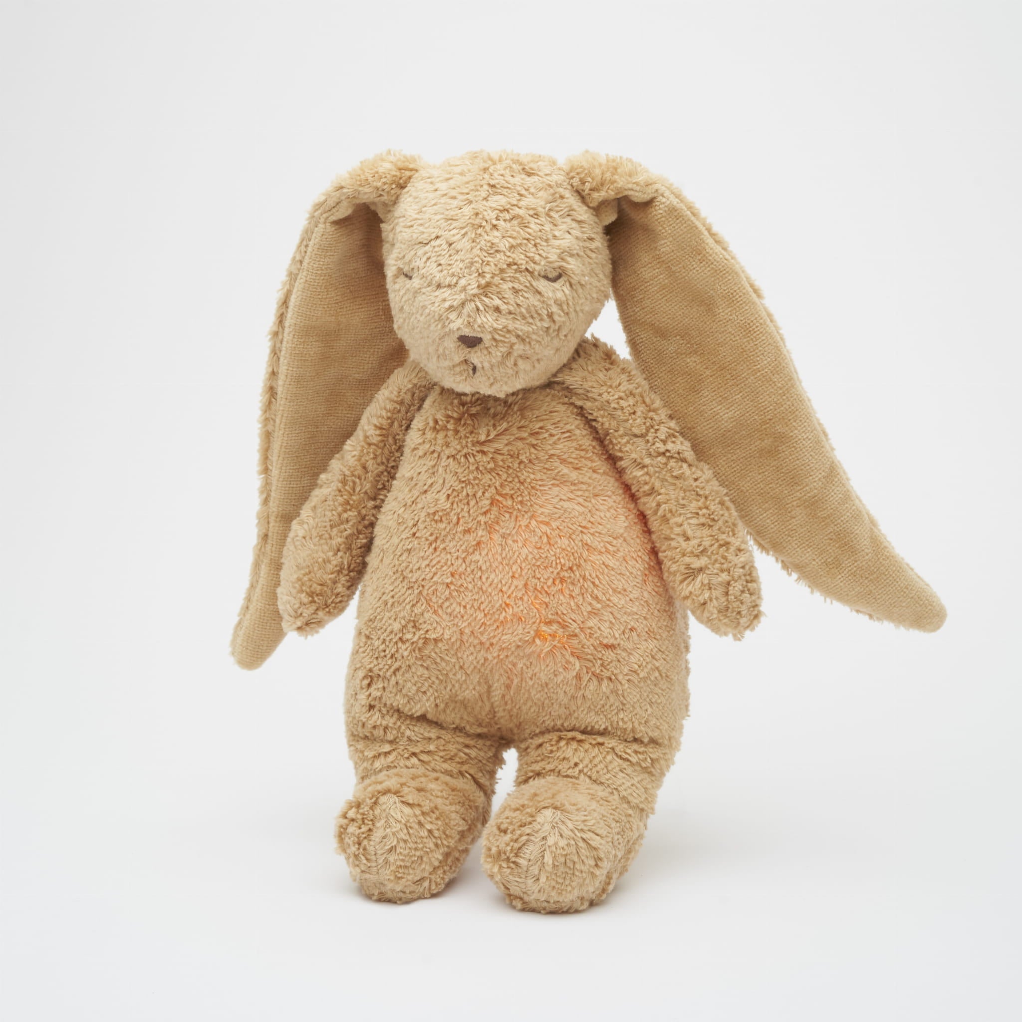 Lapin apaisant Moonie cappuccino en coton bio