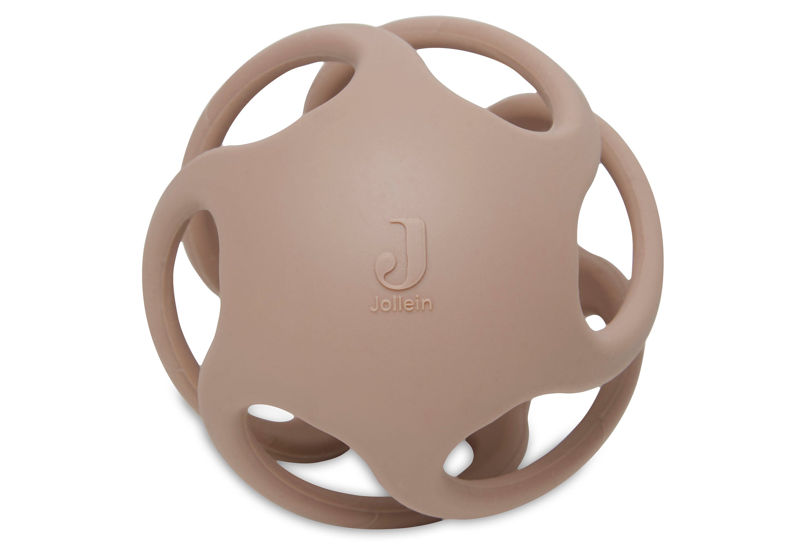 Balle de dentition en silicone biscuit Jollein