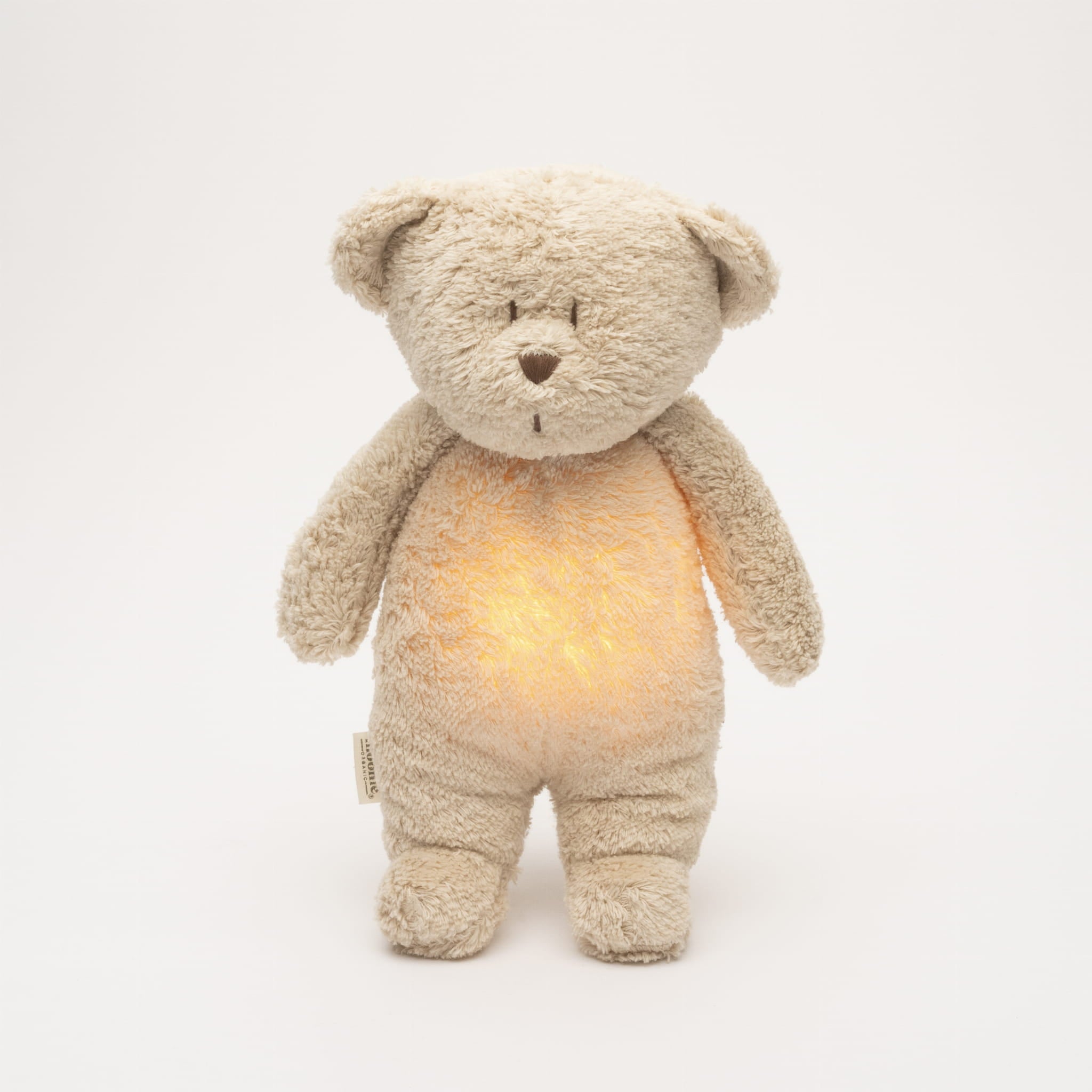 Ourson apaisant Moonie sable en coton bio