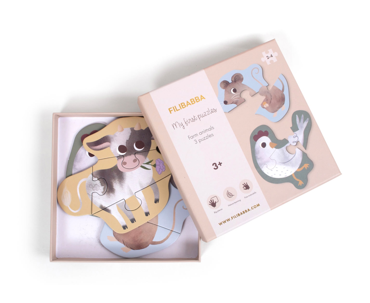 Mes premiers puzzles Animaux de la ferme