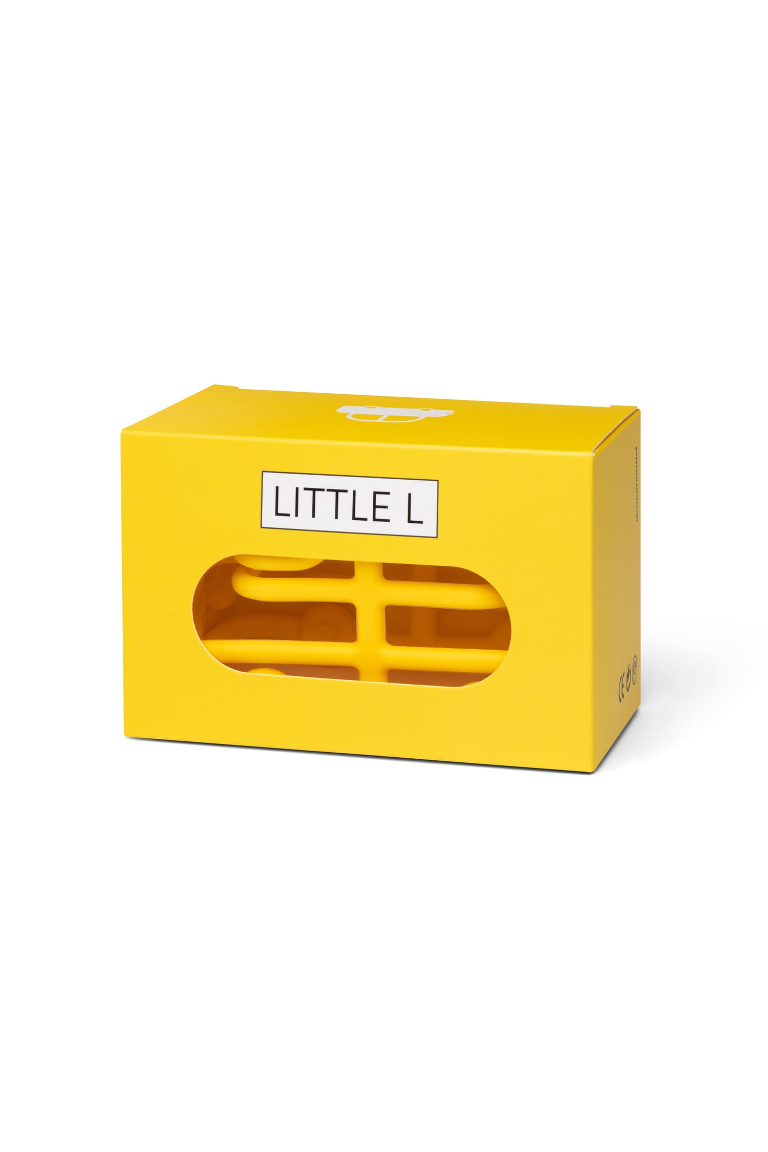 Voiture jaune en silicone