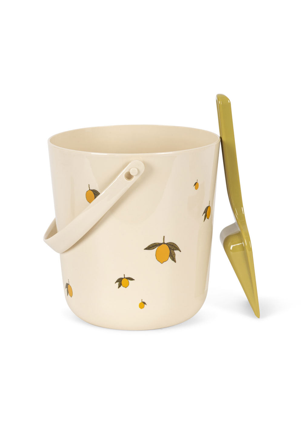 Set de plage seau et pelle Konges Sløjd coloris Lemon