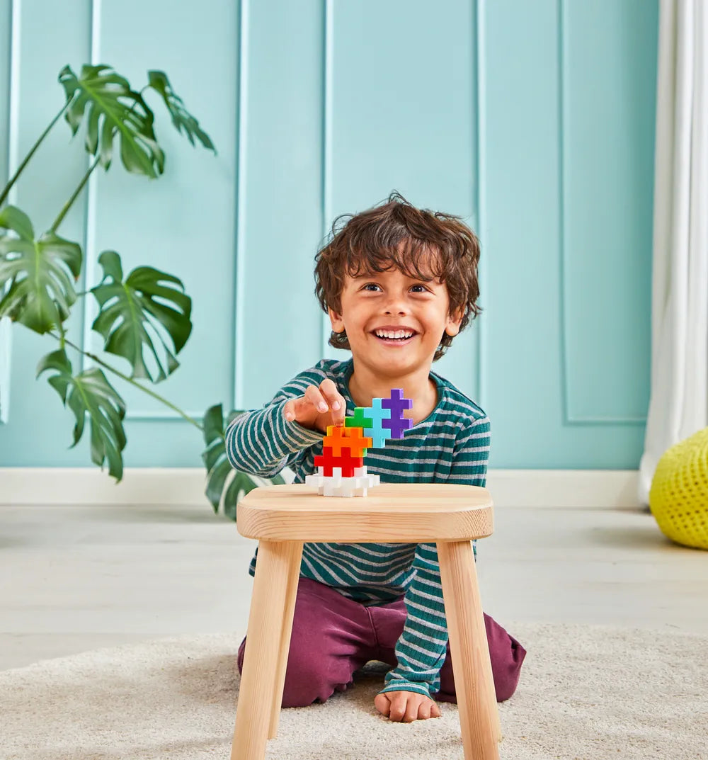 Pièces Plus-Plus BIG aux couleurs de l'arc-en-ciel