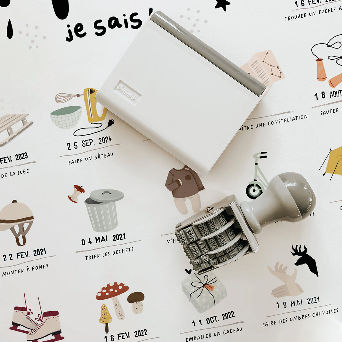 Zoom sur les victoires d'enfant à dater de l'affiche Moi je sais
