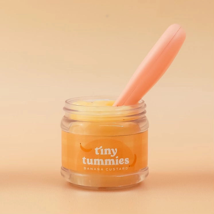 Petit pot magique Banane Tiny Harlow avec sa cuillère