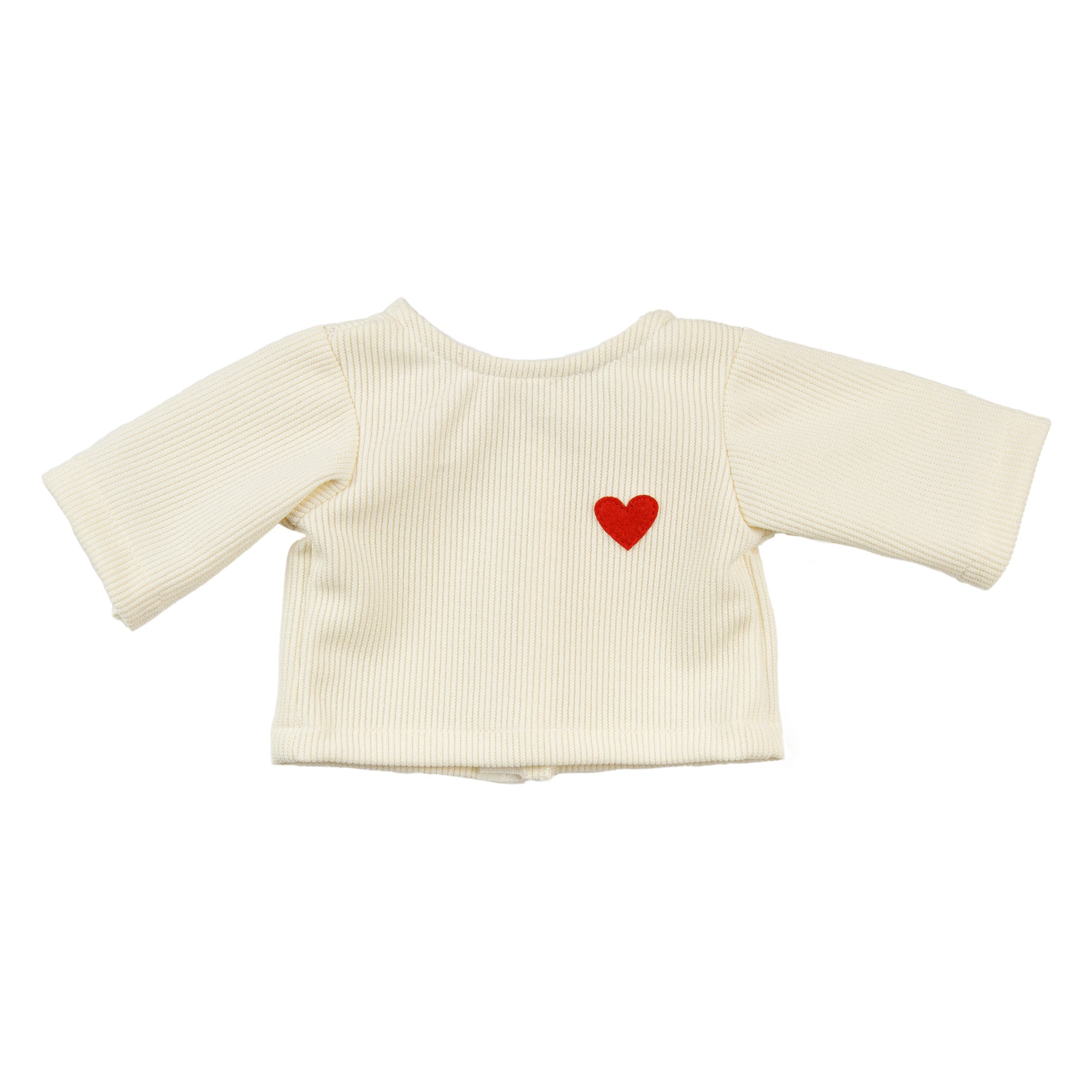 T-shirt et foulard de l'ensemble Cœurs confettis Heless