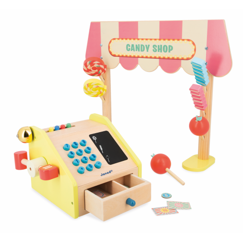 Marchande de friandises AppLePop Janod en bois