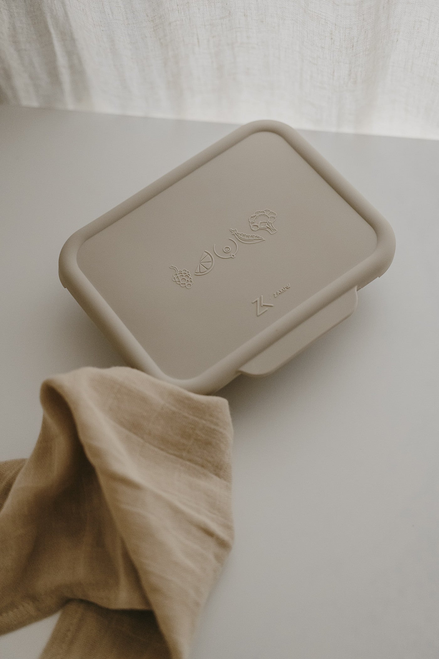 Bac à glaçons en silicone Argile