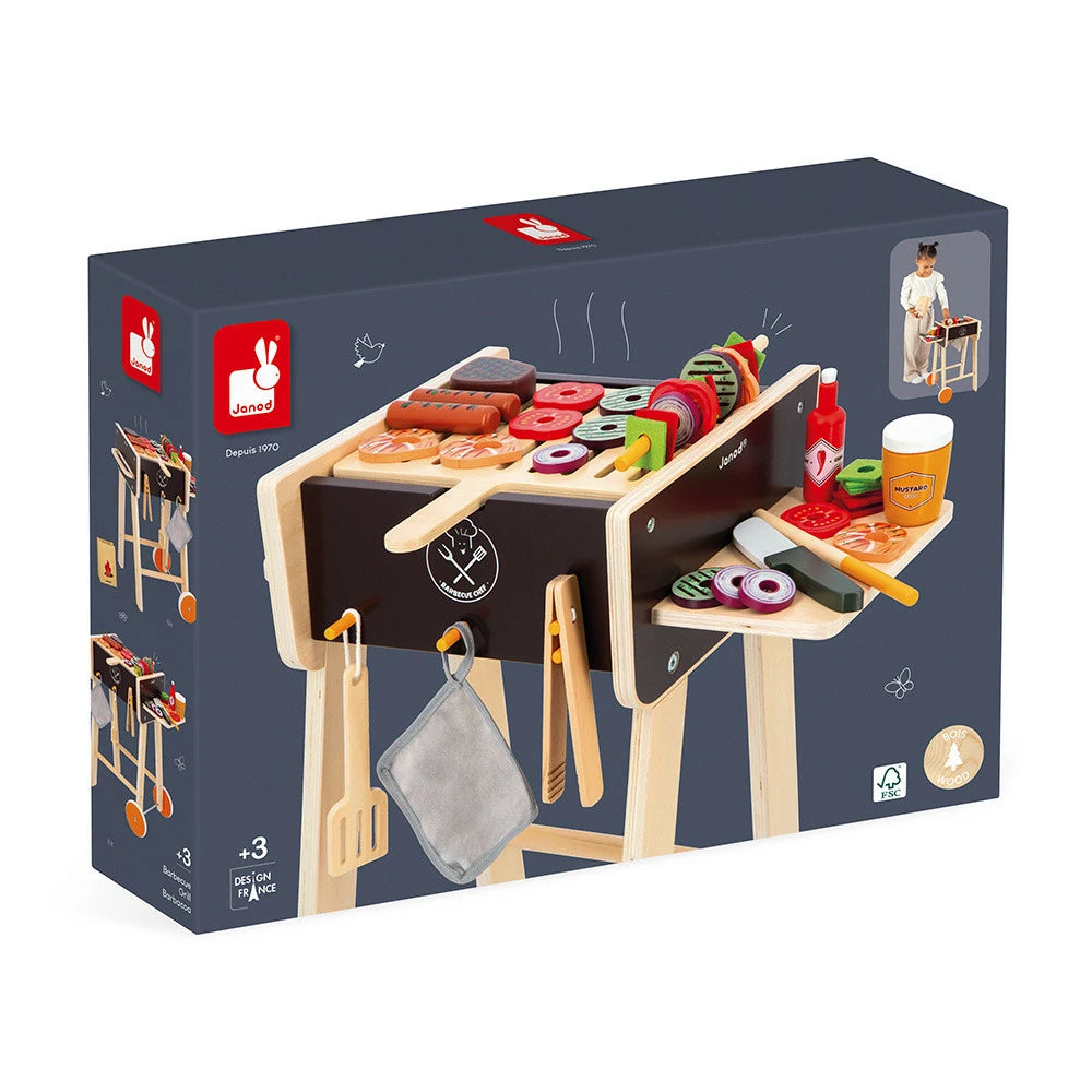 Boîte du barbecue en bois Janod