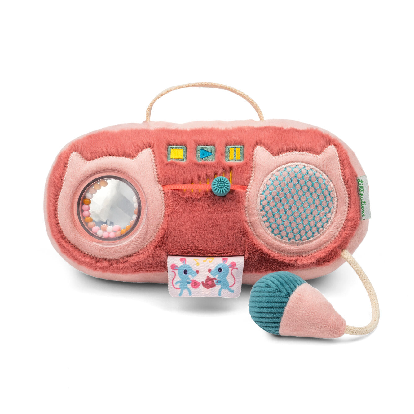 Radio sonore Jeanne Lilliputiens avec micro souple