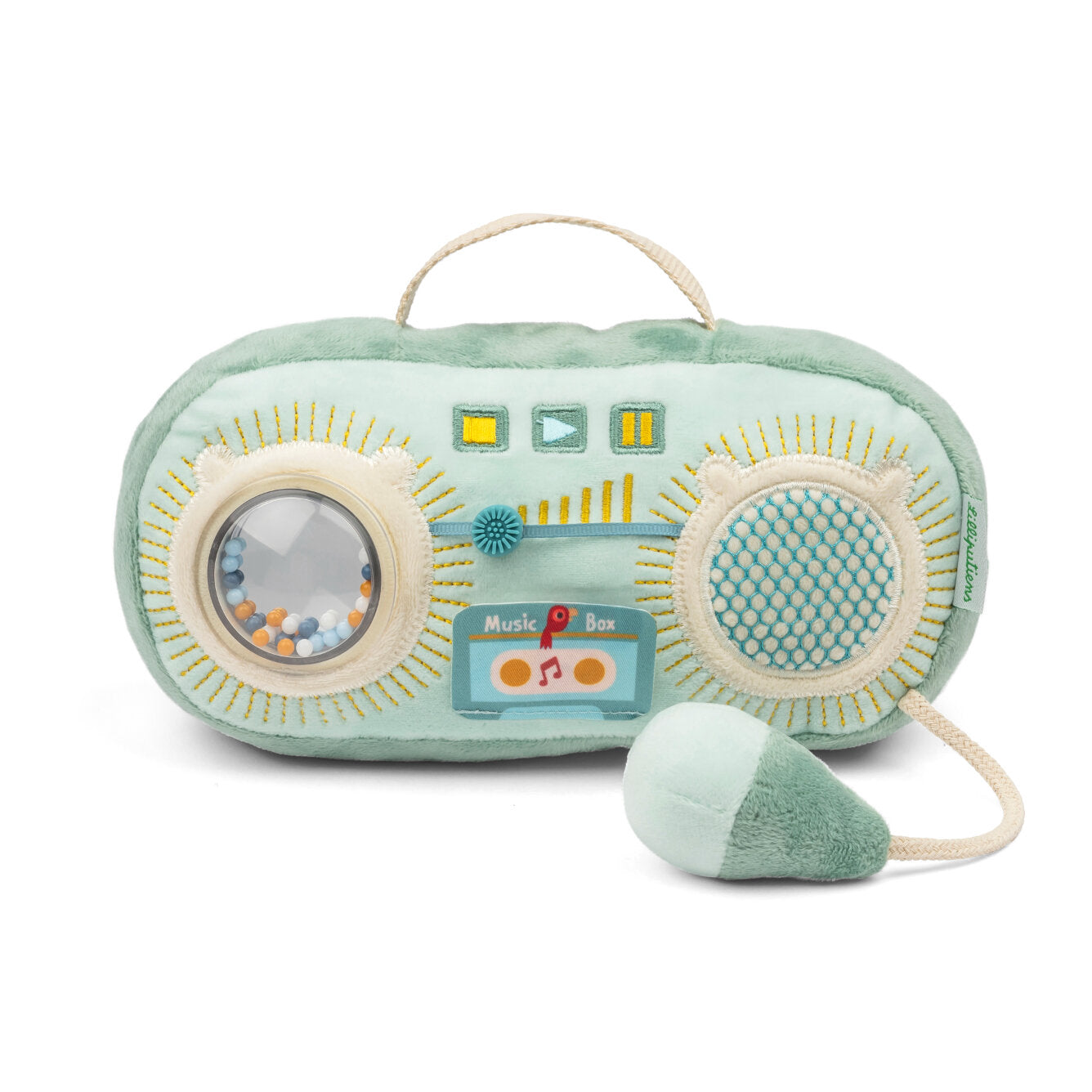 Radio sonore en tissu Joe le dragon Lilliputiens