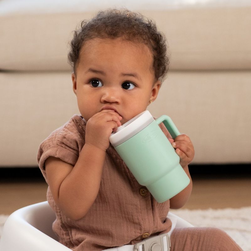 Ma première tasse en silicone Cool Mint Infantino