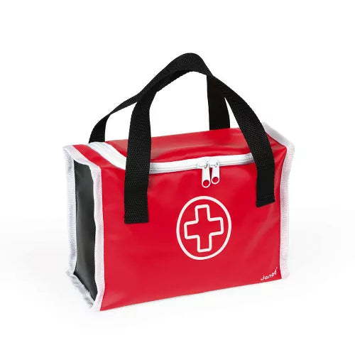 Détail des accessoires de la mallette du docteur Janod