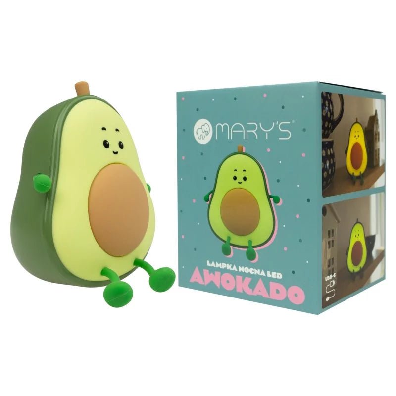 Détail de la veilleuse LED Avocado Mary's