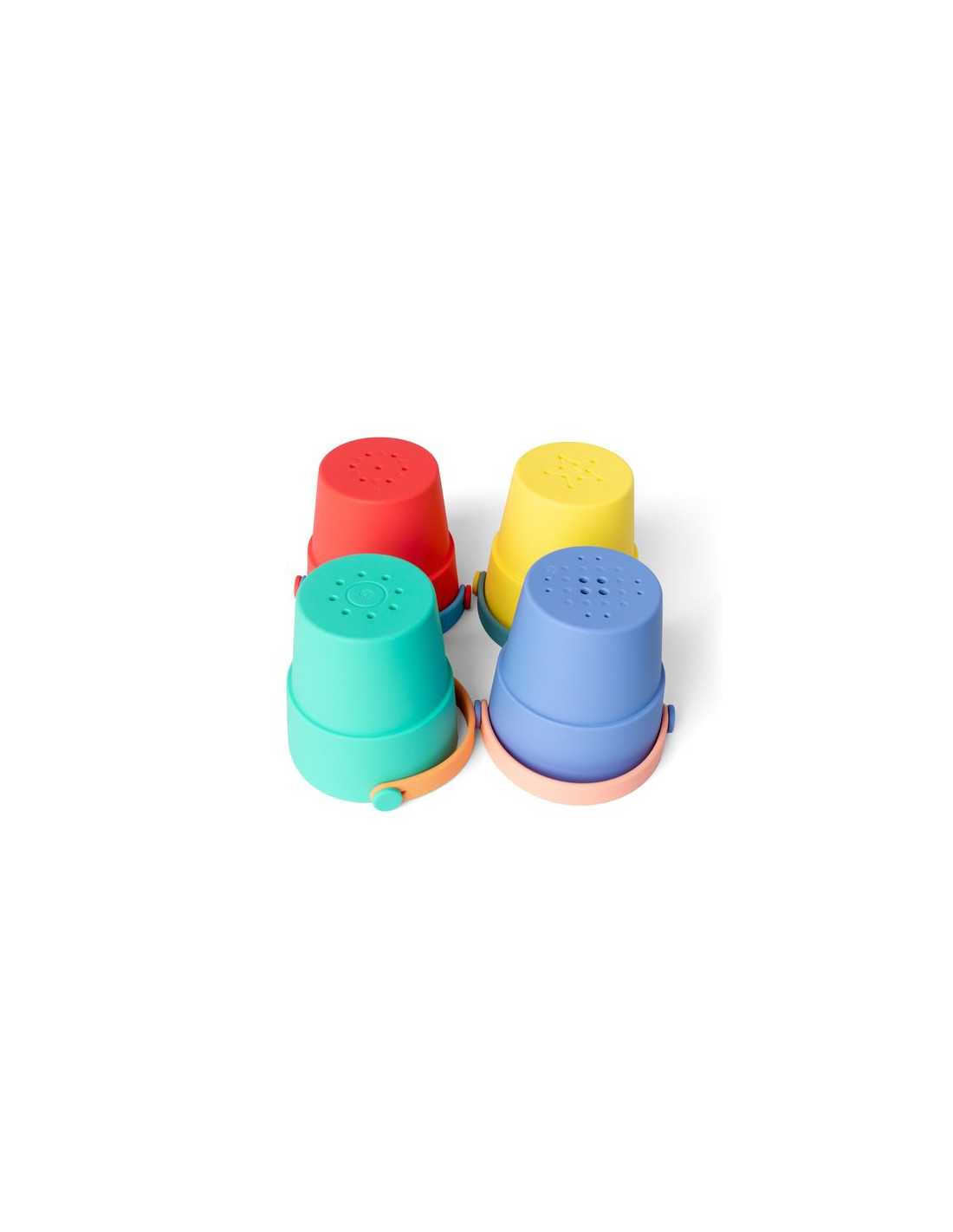 Seaux de bain Little L empilés
