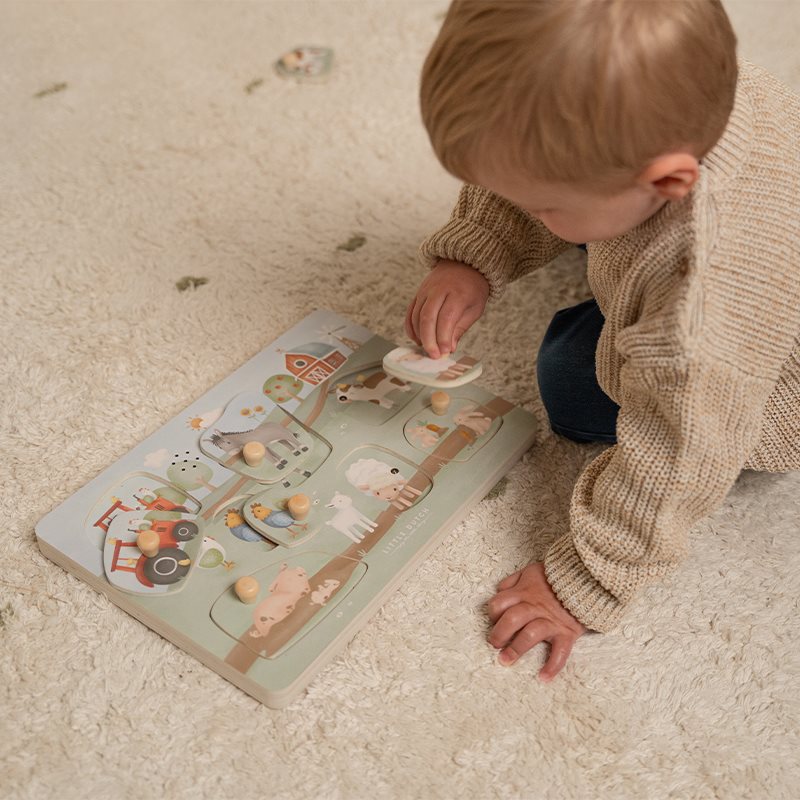 Pièces animaux du puzzle sonore Little Farm