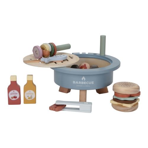 Ensemble de jouets barbecue en bois Little Dutch