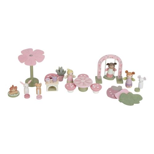 Détails de la maison de poupée en bois Fairy Garden