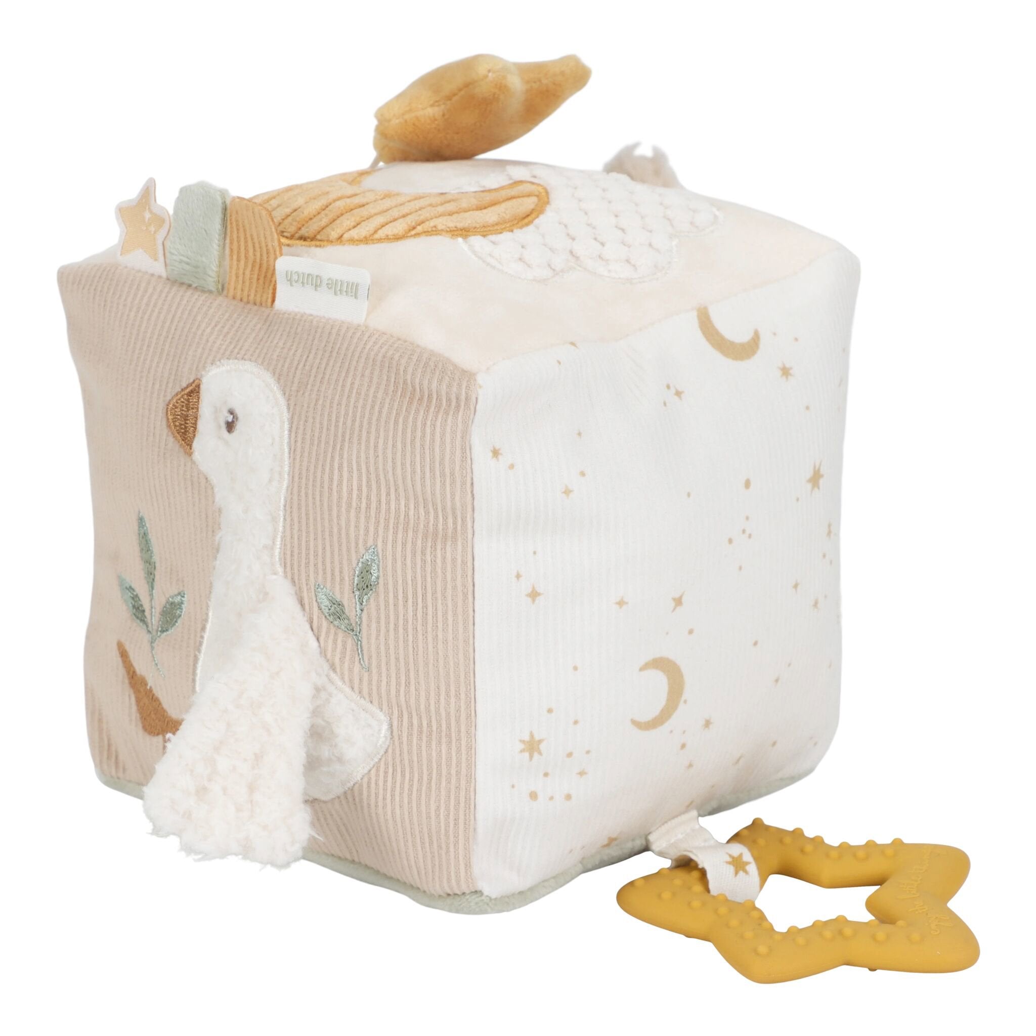 Cube d'activités en tissu Newborn Little Dutch