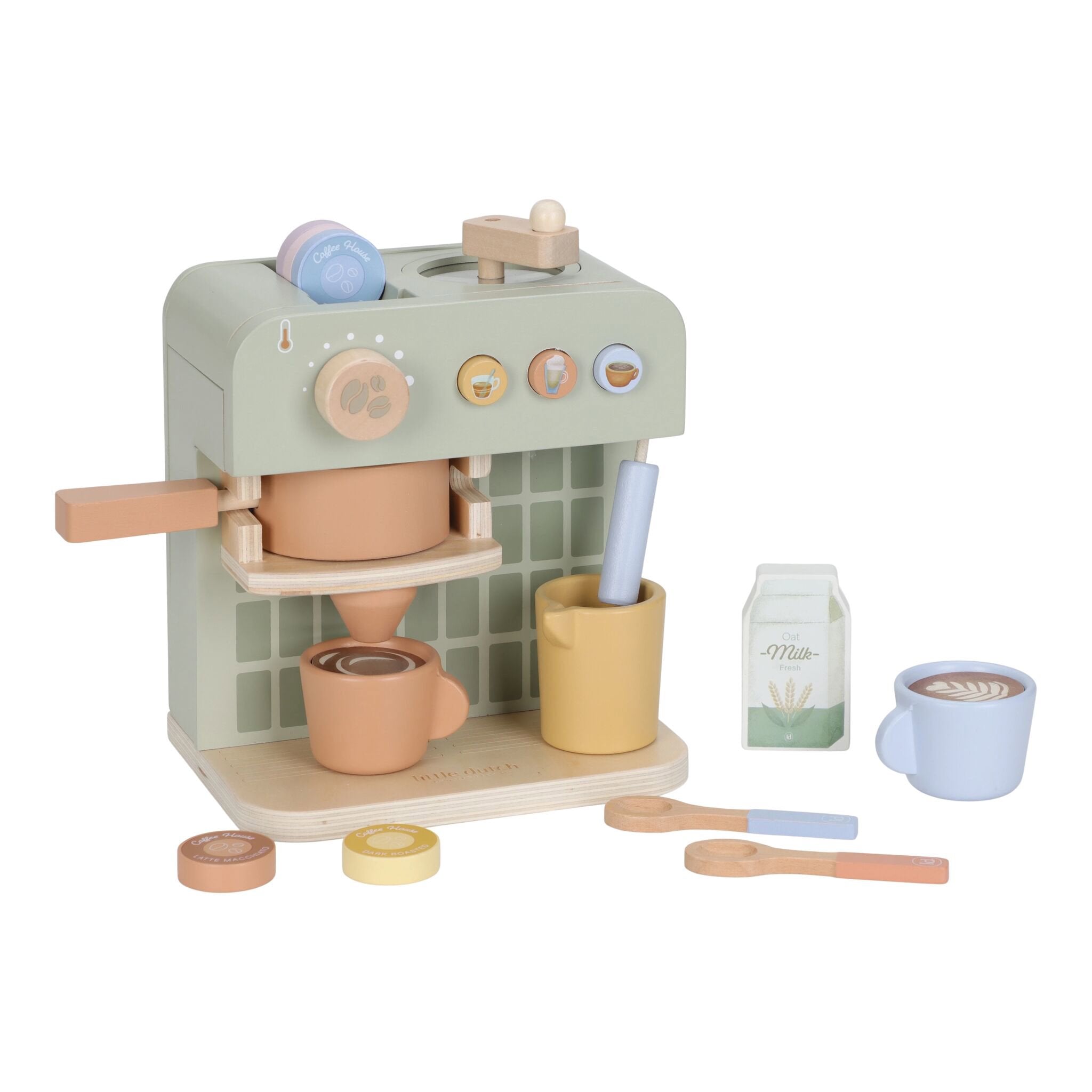 Machine à café en bois Little Dutch