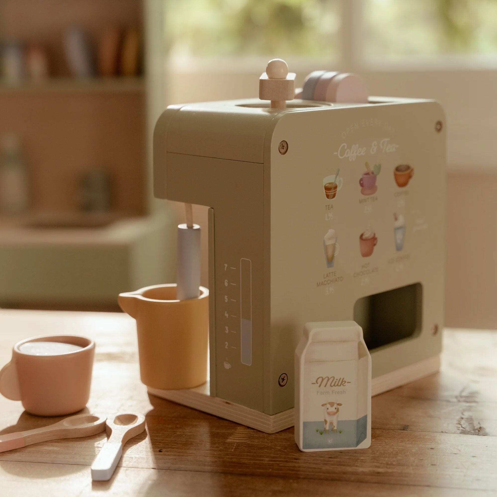 Machine à café en bois Little Dutch