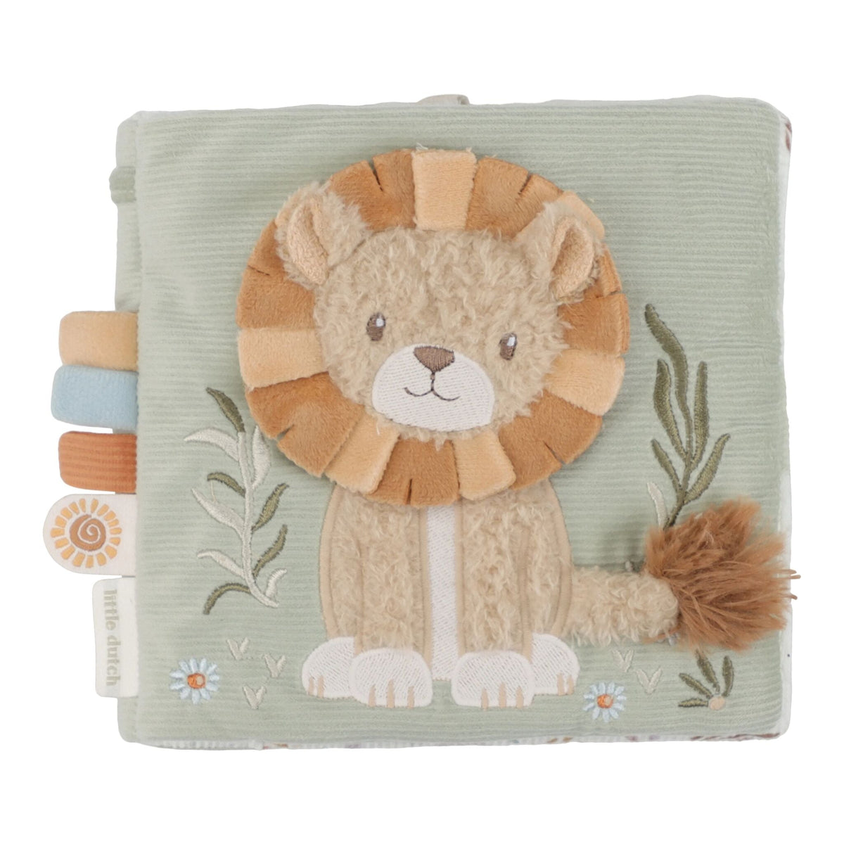 Livret d'activités en tissu Safari Friends Little Dutch, couverture