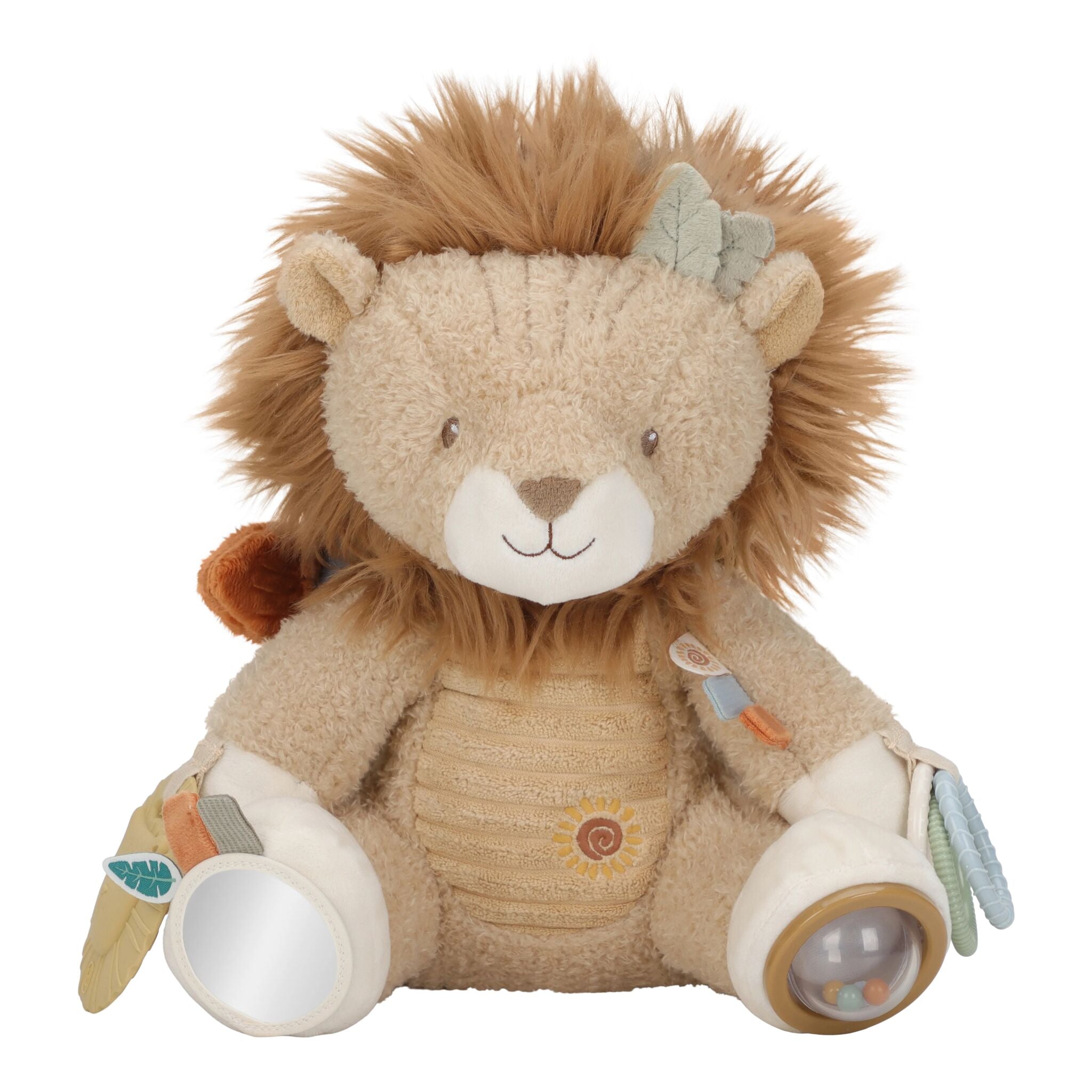 Peluche d'activités Lion Safari Friends Little Dutch, vue d'ensemble