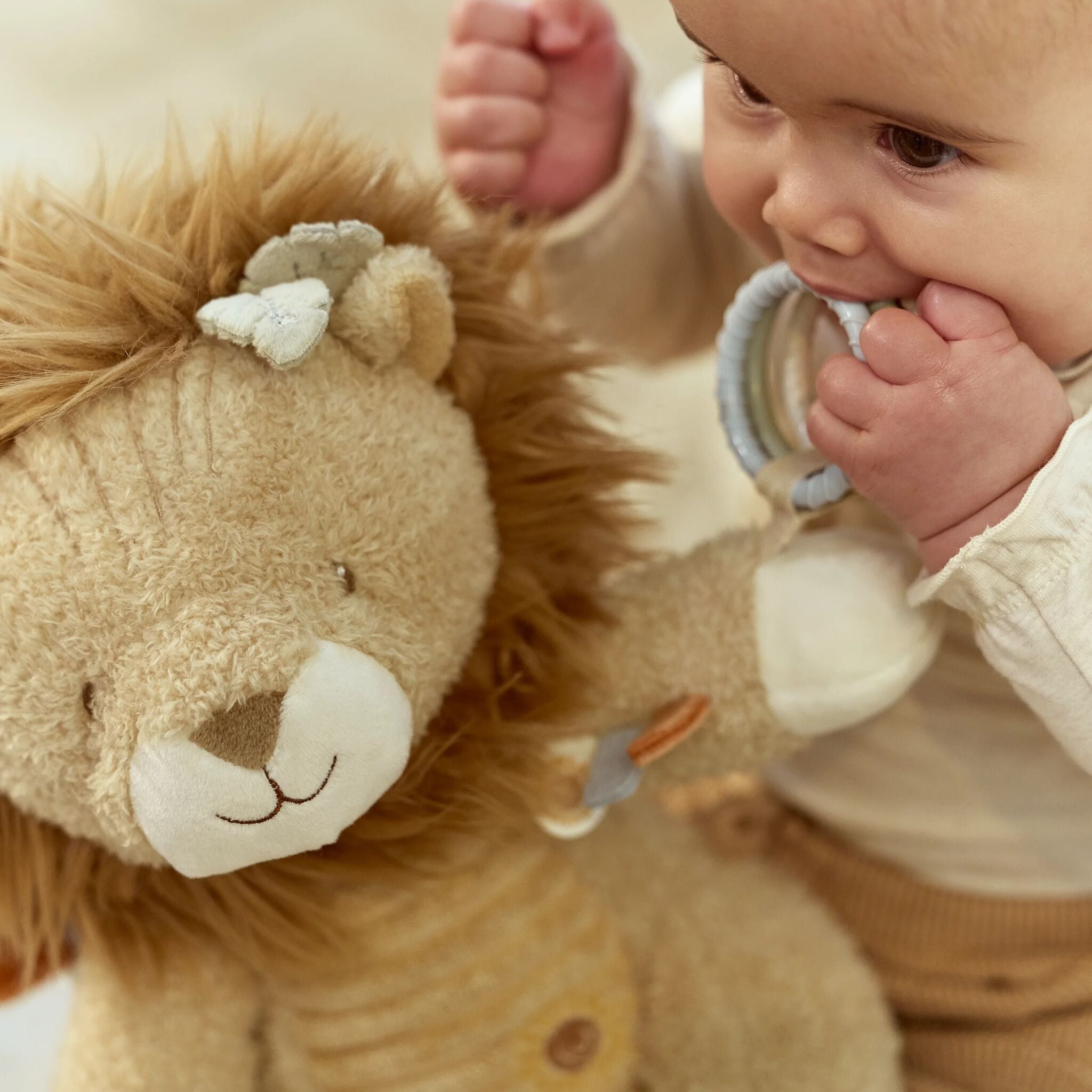 Miroir intégré du lion d'activités Little Dutch