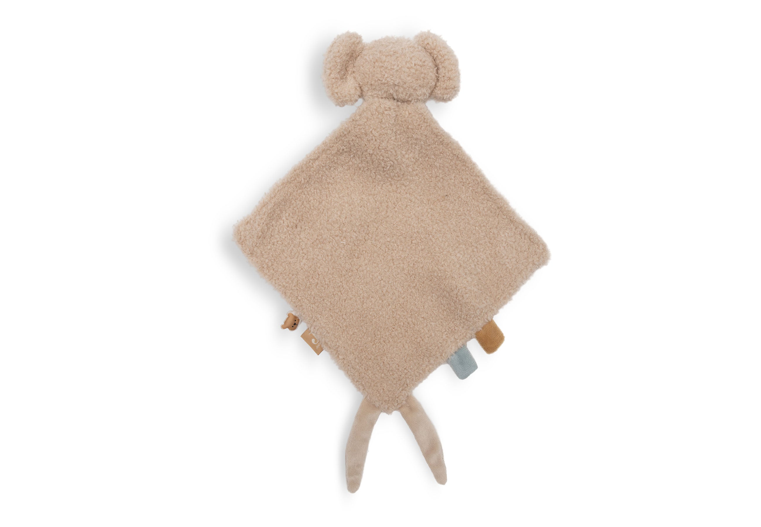 Doudou attache sucette Elephant Suki Jollein, grandes oreilles souples