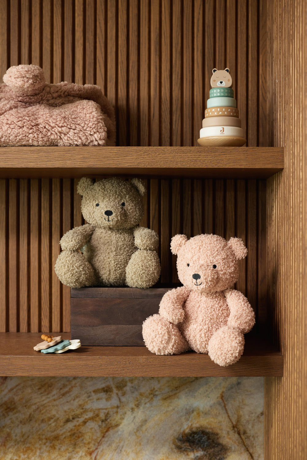Gamme Teddy Bear Olive Green de Jollein