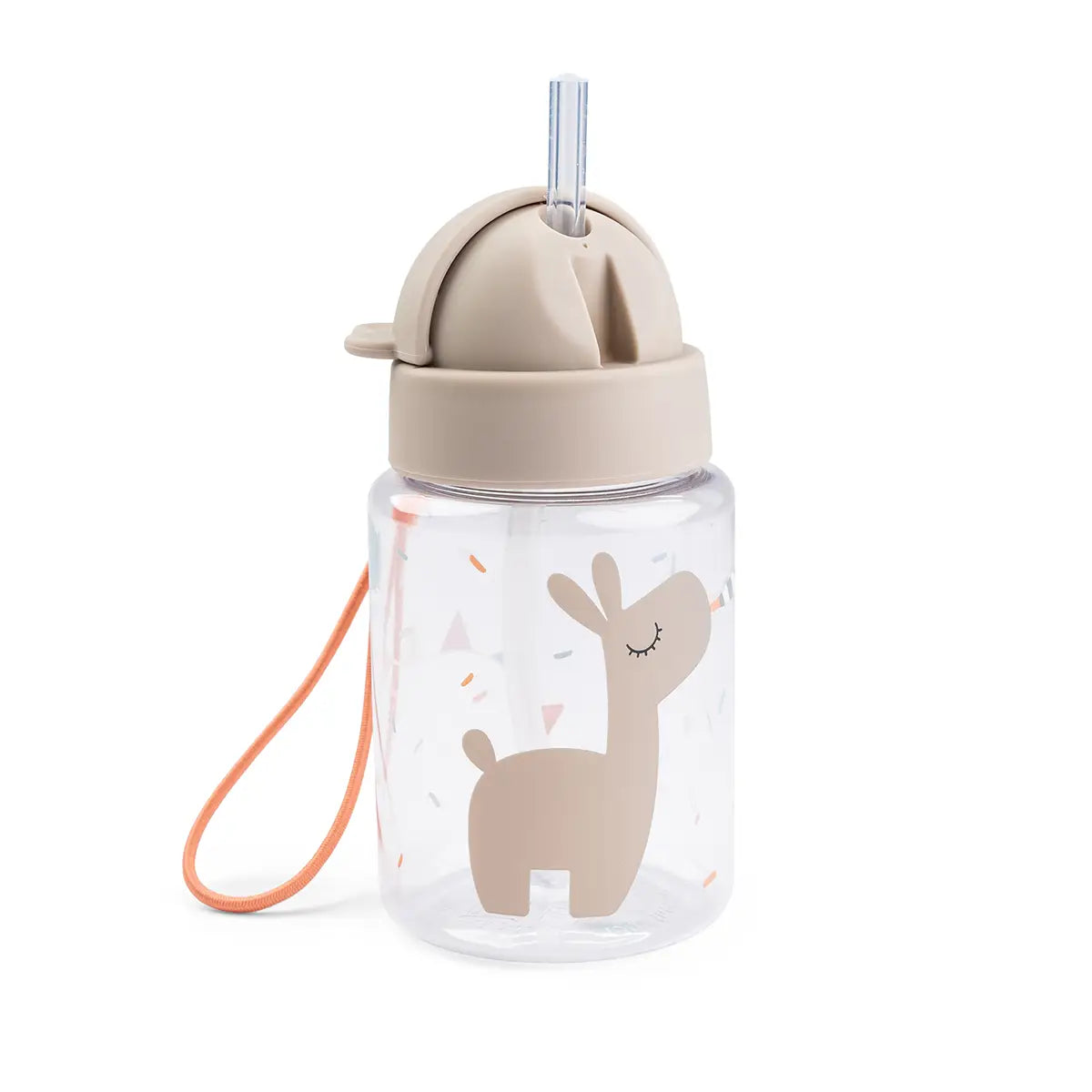 Gourde à paille Celebration - Sable - 280 ml
