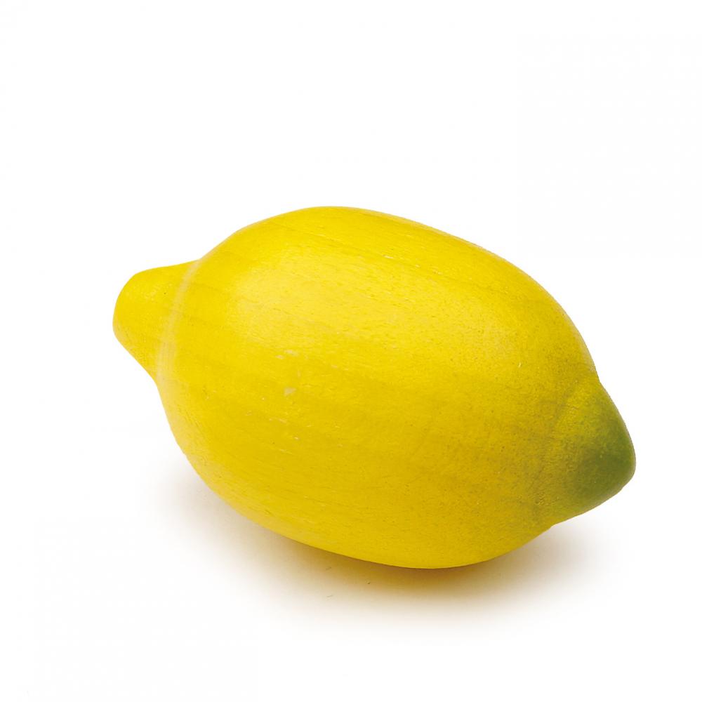 Citron en bois Erzi jaune pour cuisine et dinette enfant