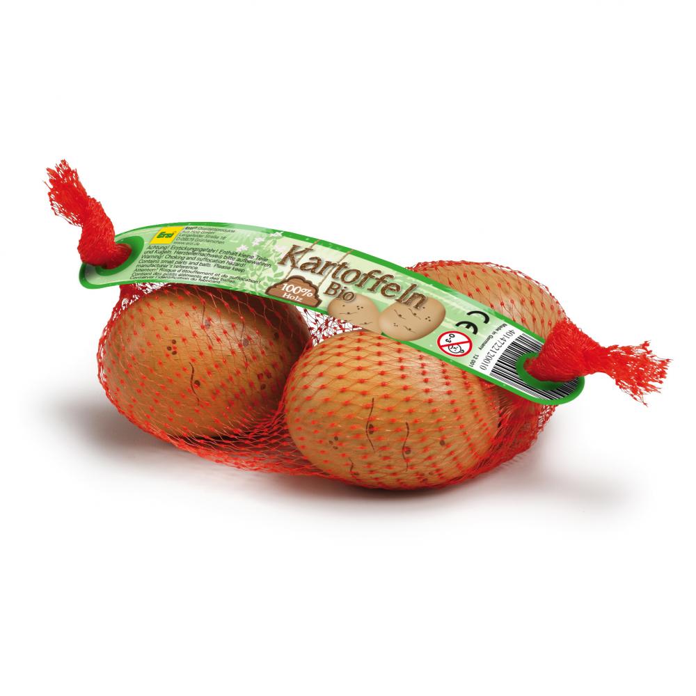 Filet de trois pommes de terre en bois Erzi pour dinette