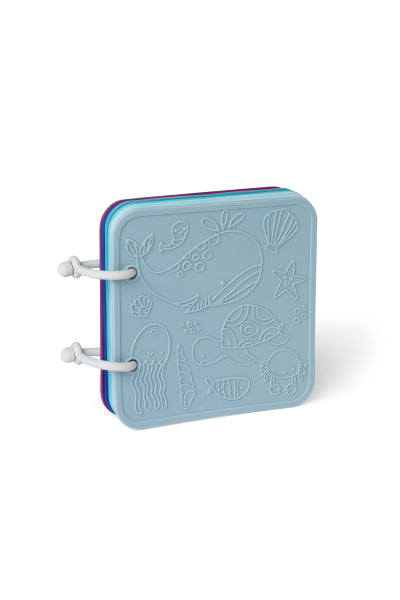 Livre de bain dégradé de bleu