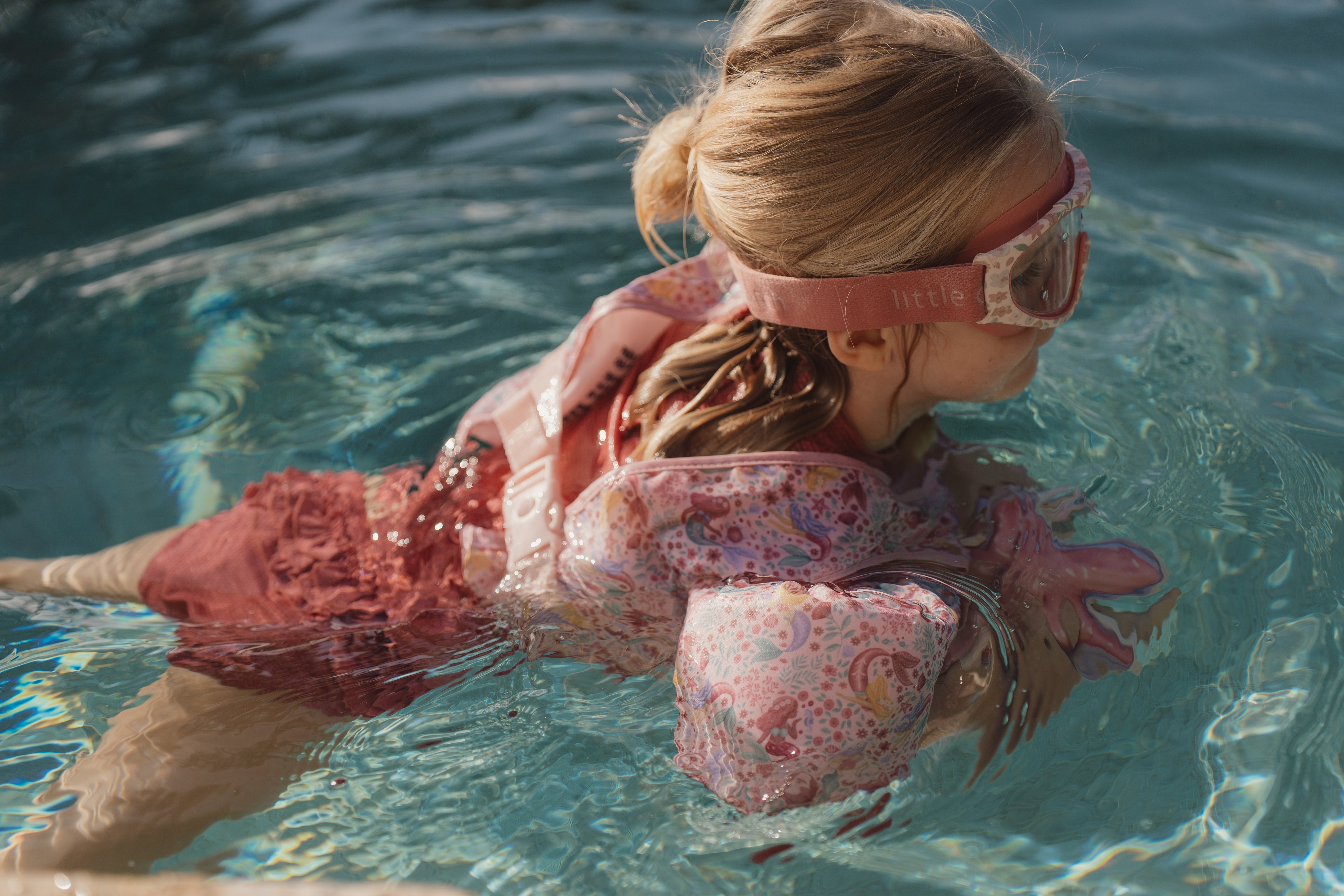 Gilet de natation avec brassards Dreamy Mermaid